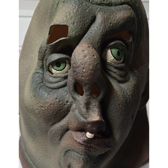 Vintage 1997 The Paper Magic Group Halloween Latex Rubber Mask Quasimodo Ogre - Picture 2 of 10